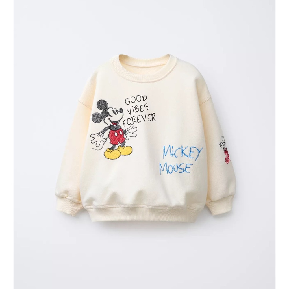 ZARA MICKEY MOUSE DISNEY SWEATSHIRT